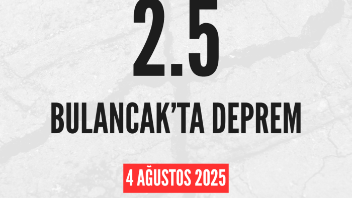 Giresun’da deprem! Şiddeti 2.5!