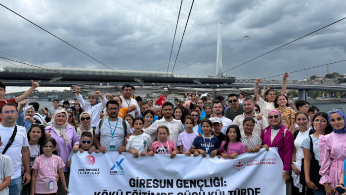 TÜGVA Giresun'dan İstanbul çıkarması