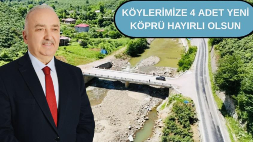 Milletvekili Temür'den 62 Milyon TL Değerinde 4 Yeni Köprü Müjdesi!